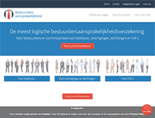 Tablet Screenshot of bestuurdersaansprakelijkheidspolis.nl